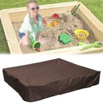 Juste anti - poussire pour bac a sable de cour de jardin carr, multifonction, etanche a la poussire, ...