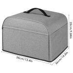 Juste anti - poussire etanche et durable pour friteuse a air, pochette de rangement et poigne, compatible ...