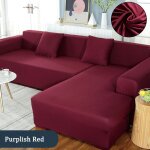 Juste extensible pour canap et fauteuil 1 / 2 / 3 / 4 places, pour salon, en spandex, compatible avec ...