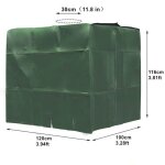 Juste de protection ibc de 1000 litres, pour l'eau prcieuse, conteneur de pluie, impermable, anti - ...
