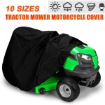 Juste de tondeuse  gazon impermable, couverture de souffleuse  neige, protection uv, housses de tracteur ...