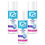 K2r lot de 3 dtachants  sec ¿ arosol (200ml)