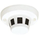Knig - sec - cam370 - camera couleur cctv en boitier detecteur de fumee