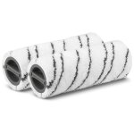 K�rcher - brosse rouleau - pour nettoyant pour sol - gris (pack de 2)