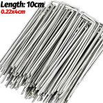 Kaapl - agrafes de jardin en forme de u, piquets de tube de clture robustes, broches sod, pointe de ...