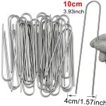 Kaapl - agrafes de jardin de type u, piquets de tube de clôture robustes, broches sod, pointe de paysage ... Kaapl - agrafes de jardin de type u, piquets de tube de clôture robustes, broches sod, pointe de paysage ...