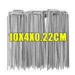 Kaapl - agrafes de sol en forme de u pour cheville de jardin, agrafes de paysage, clou de tube de clture ...