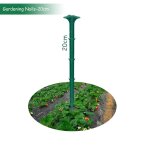 Kaapl - piquets d'amnagement paysager de jardin 11 / 15 / 20 / 30cm, broches de pelouse, bordure de ...