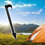 Kaapl - piquets pour ancres de tuyau pe, support de tube pour pelouse, jardin, tente, 50 pices, ,