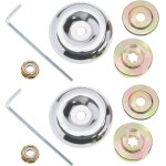 Kal - 2 ensembles bote de vitesses kit de fixation d'ecrou de lame kit d'adaptateur machine de jardinage ...