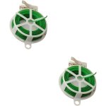 Kal - 2 pices clats de cbles de jardin fil de jardinage attaches de cble liens pour les plantes liens ...