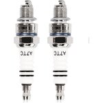 Kal - 2 x bougie d'allumage a7tc c7hsa compatible avec gy6 50cc 70cc 90cc 110cc 125cc 140cc 150cc atv ... Kal - 2 x bougie d'allumage a7tc c7hsa compatible avec gy6 50cc 70cc 90cc 110cc 125cc 140cc 150cc atv ...