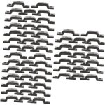 Kal - 3 ensembles attache fixation fil clture clips fil etiquettes fil usb vers cble parasurtenseur ...