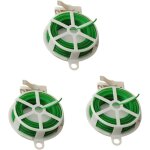 Kal - 3 pièces attache de jardin acier métallique avec cutter câble de liaison multi usage pour plantes ... Kal - 3 pièces attache de jardin acier métallique avec cutter câble de liaison multi usage pour plantes ...