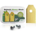 Kal - 36 pices pour lame robot tondeuse. lame tondeuse gazon avec vis. compatible avec automower, gardena, ...