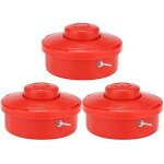 Kal - 3pcs ttes de trimmer universel herbe tondeuse, ttes de remplacement dbroussailleuse chane set ...