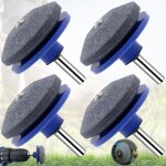 Kal - 4 pices affuteur lame tondeuse gazon universel aiguiseur de tondeuse accessoires pour tondeuses ...