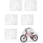 Kal - lot de 5 housses de vélo en pvc pour vélos d'extérieur et d'intérieur, imperméables et anti - poussière, ... Kal - lot de 5 housses de vélo en pvc pour vélos d'extérieur et d'intérieur, imperméables et anti - poussière, ...