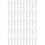 Kal - 50 pièces lames de coupe - herbe de rechange lames de coupe - herbe accessoire pour outil de pelouse ... Kal - 50 pièces lames de coupe - herbe de rechange lames de coupe - herbe accessoire pour outil de pelouse ...