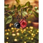 Kal - abeille suspendue solaire - dcoration d'extrieur - abeilles led en mtal - avec printemps et ...