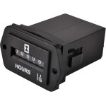 Kal - analogique compteur horaire, dc 6 v a 80 v, nombre total d'heures pour l'entretien, stockage de ...