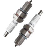Kal - bougie d'allumage f7tc 2 pices bougie d'allumage de tondeuse a gazon pour honda gcv160 gx120 gx160 ...