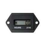Kal - compteur horaire numrique lcd rinitialisable, ac 86 - 230v, pour tondeuses a gazon, moteurs diesel, ...