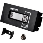 Kal - compteur horaire numrique lcd, volt ac 85 v a 250 v, dc 60 v a 150 v, compteur d'heures pour l'entretie ...