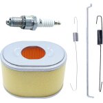 Kal - filtre a air pour honda moteur gx160 / 200 / 120 / 140 5, 5 / 6, 5hp avec bougie d'allumage papillon ...