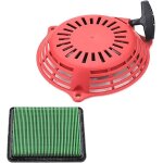 Kal - gcv160 lanceur a rappel avec 4100265 filtre a air remplacement pour honda gc160 gcv160 gc135 gcv135 ...