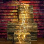 Kal - guirlande lumineuse d'extérieur cascade - 200 led - avec electricité - etanche - pour arrosoir, ... Kal - guirlande lumineuse d'extérieur cascade - 200 led - avec electricité - etanche - pour arrosoir, ...