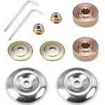 Kal - pieces detachees debroussailleuse, 10 pices pices et accessoires tondeuses a gazon, avec plaque ...