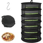 Kal - plant drying rack, séchoir a herbes a 6 couches a suspendre, avec crochets et fermetures a glissière, ... Kal - plant drying rack, séchoir a herbes a 6 couches a suspendre, avec crochets et fermetures a glissière, ...