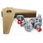 Kal - set de lames tondeuse - lames de rechange en titan renforcé compatibles avec bosch indego Kal - set de lames tondeuse - lames de rechange en titan renforcé compatibles avec bosch indego