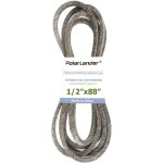 Kal - tondeuse a gazon kevlar deck courroie d'entranement 1 / 2  x 88  remplacement pour tracteur d'equitatio ...