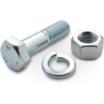Kal - vis avec ecrou pour outil de fraise 8mm longueur 30mm motoculteur motobineuse