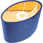 Kalanka - 1 abat - jour ovale moderne pour lampes de table, stable et pratique, dcoration de bureau ...