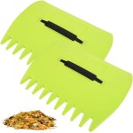 Kalanka - 1 paire de ramasse feuilles, pelle � feuilles, r�teau en plastique pour le jardinage, outils ...