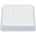Kalanka - 10 lot jardinire soucoupes - plastique carr fleur pot goute plateaux appliquer pour extrieur ...