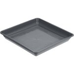 Kalanka - 10 lot jardinire soucoupes - plastique carr fleur pot goute plateaux appliquer pour extrieur ...