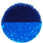 Kalanka - 100 g de granuls retenant l'eau bleu, granulomtrie 3. 5 - 4 mm, dcoration pour fleurs et ...