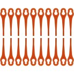 Kalanka - lot de 100 lames de rechange pour coupe - bordures fuxtec fx - e1rt20, lames en plastique pour ... Kalanka - lot de 100 lames de rechange pour coupe - bordures fuxtec fx - e1rt20, lames en plastique pour ...