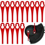 Kalanka - 100 pcs tondeuse  gazon en plastique lames, lames en plastique de rechange, lame coupe bordure ...