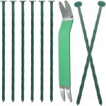 Kalanka - lot de 100 piquets de paysage en métal de 20. 3 cm, clous de gazon artificiel de calibre 6, ... Kalanka - lot de 100 piquets de paysage en métal de 20. 3 cm, clous de gazon artificiel de calibre 6, ...