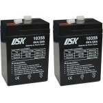 Kalanka - 10355 - batterie au plomb agm rechargeable scellée 6v 4, 5ah. idéal pour les voitures et les ... Kalanka - 10355 - batterie au plomb agm rechargeable scellée 6v 4, 5ah. idéal pour les voitures et les ...