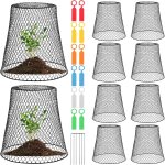 Kalanka - 10pcs cloche de jardin en métal, cloche de jardin en fil de fer, cloche de plante en fil de ... Kalanka - 10pcs cloche de jardin en métal, cloche de jardin en fil de fer, cloche de plante en fil de ...