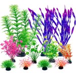 Kalanka - lot de 11 accessoires d'aquarium - plantes artificielles - plantes aquatiques - mini etang ... Kalanka - lot de 11 accessoires d'aquarium - plantes artificielles - plantes aquatiques - mini etang ...