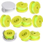 Kalanka - 11 pi�ces fil coupe bordure bobine de fil debroussailleuse fil rotofil compatible avec ryobi ...