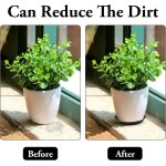 Kalanka - 12 pièces coupelle pot de fleur soucoupe pot fleur plastique soucoupes pots de fleurs (15cm) ... Kalanka - 12 pièces coupelle pot de fleur soucoupe pot fleur plastique soucoupes pots de fleurs (15cm) ...