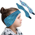 Kalanka - lot de 2 bandeau de natation, bouchon oreille piscine enfantb, bandeau d'oreilles enfants en ...